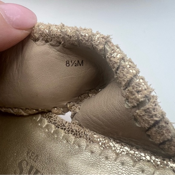 Jack Rogers Gold Maggie Kitten Heels 8.5 - Picture 6 of 10